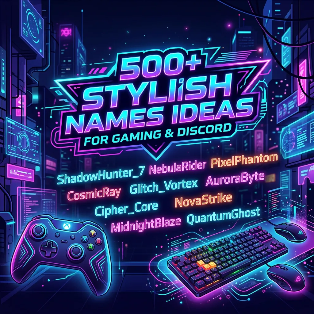 Gaming Names Guide